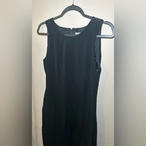 Carolina Herrera Classic Office Formal Careerwear Black Knee Length Dress Size 4 - Picture 4 of 17